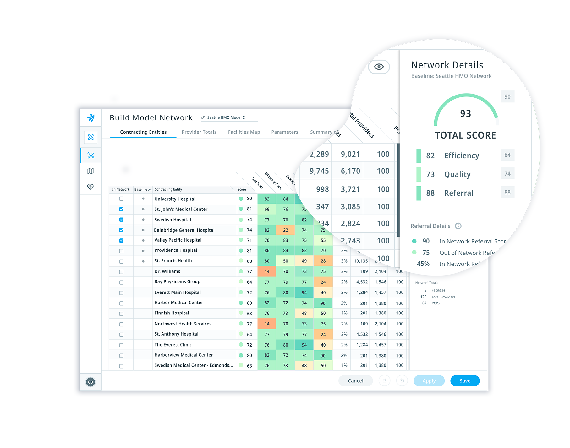 Clarify Networks Product Screen Image