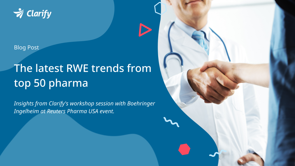 The latest RWE trends from top 50 pharma