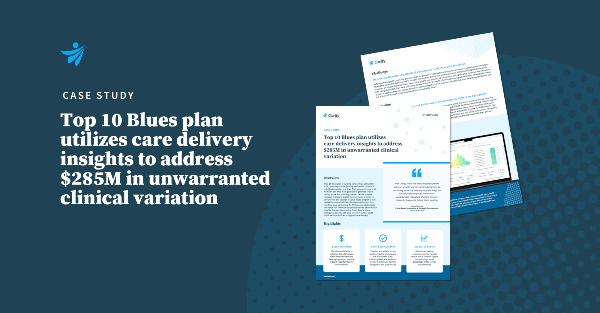 Thumbnail for A Top 10 Blues plan utilizes care delivery insights to address $285M in unwarranted clinical variation