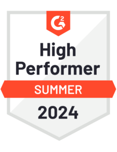 clarify health g2 summer 2024 high performer badge
