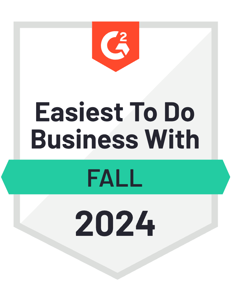 fall g2 easiest to do business with